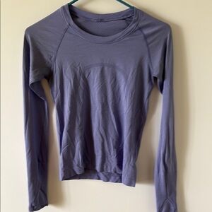 Lululemon Swiftly long sleeve race length Women's lavender
